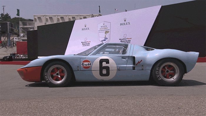 2019 Ford GT Heritage Edition Animated GIF